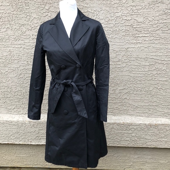 Moschino Jackets & Blazers - Moschino Jeans Donna Italian BLK Raincoat